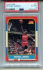 1986 Fleer Michael Jordan Rookie Card PSA 6 Ex MINT Graded #57 '86 - '87