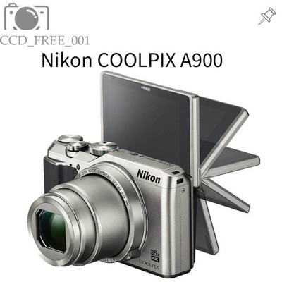 【ジャンク品】Nikon COOLPIX A900 Nikon COOLPIX A900 Digital Camera W. 35x Zoom Lens 20.3MP Silver