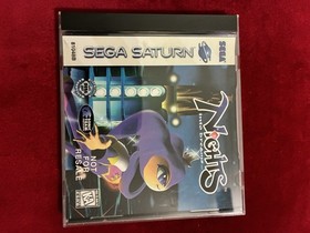 Nights Into Dreams (Sega Saturn) Big Box w/3D Control Pad Complete CIB Reg Card