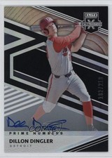2020 Elite Extra Edition Prime Numbers A Signatures Dillon Dingler Auto 1j4c