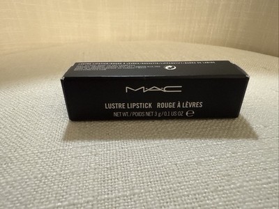 M.A.C Lustre Lipstick 502 Cockney 0.1 oz/3 g Full Size AUTHENTIC NEW IN BOX