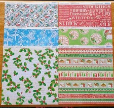 Graphic 45 Lot of 30 12x12 3 Different Christmas Collections 6 Sheets of each