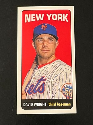 2013 Topps Archives 1965 Football Mini Tall Boys #DW David Wright MT