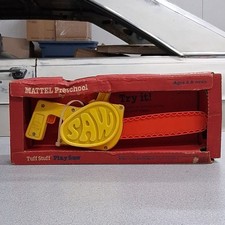 Mattel Preschool Tuff Stuff Play Saw Pretend Tool MPN 8742 Ages 2 Years