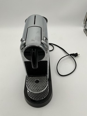 DeLonghi Nepresso Citiz Chrome & Black Expresso Machine Working Condition