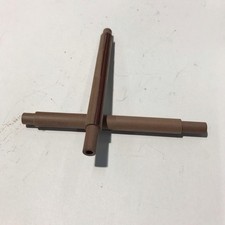 1x Buchse Hartgewebe Phenol  Pertinax A: 12, Innen: 5 mm, L: 140 mm  (X-05)