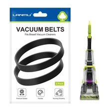 Bissell Model 2910, 2987, 2806 Replace Flat Pump Belt 1606428 (2 Pack)