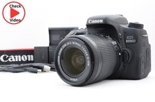 Canon EOS Rebel T6s 8000D 760D DSLR Camera EF-S 18-55mm IS STM SC624 Japan Mint