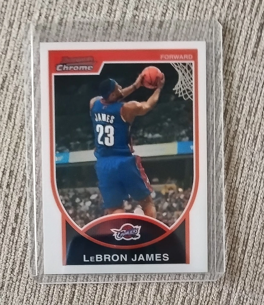 Bowman LeBron James Basketball Rookie Sports Trading Cards