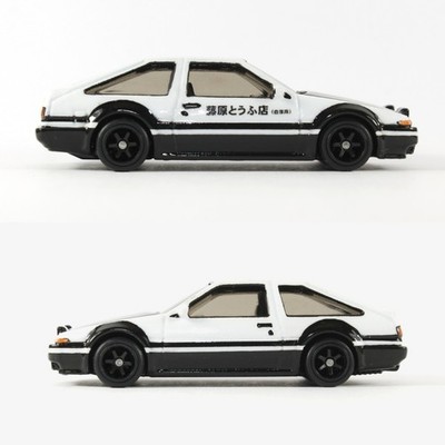 Hot Wheels Initial D AE86 ミニカー Initial D Toyota AE86 Hot Wheels Custom-made Customised | eBay UK