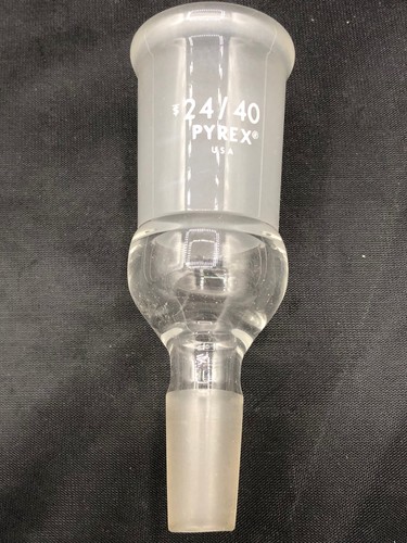 PYREX Glass 24/40 Outer 14/20 Inner Enlarging Adapter Connector 8800-2414 (1/cs)