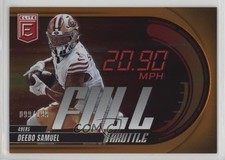 2025 Panini Donruss Elite Full Throttle Orange 99/199 Deebo Samuel #25 5y7