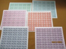 DDR- 6 Bögen m.je 100 Marken-Michelwert 600 Euro- sehr priswert