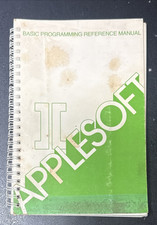 Vintage Apple 1978 Applesoft II Basic Programming Reference Manual w/Fold Out