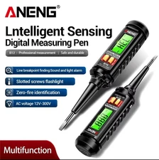 Digital Multimeter Pen type 4000 Counts ANENG A3010 Sensing Backlight Smart Non-