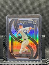Jacob Misiorowski RC 2025 Select -  Premier - Silver Prizm # 123 Brewers