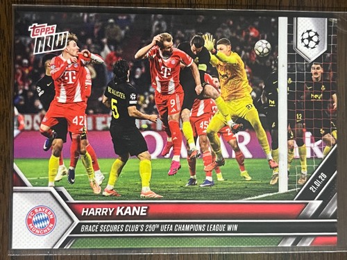 Harry Kane – Harry Kane - 2025-26 UCL Topps NOW® - Card 78 - PR: 528