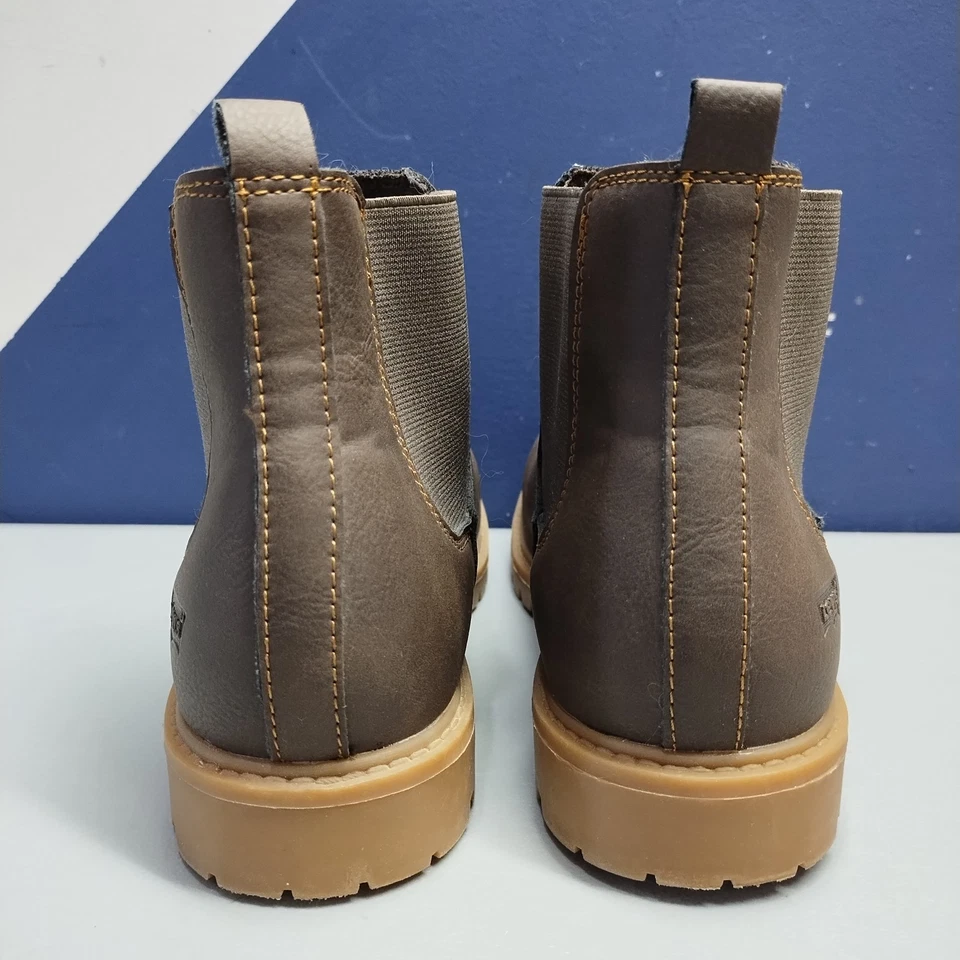 Levi's Chelsea Botas Niños 7 Marrón Superior Puntera de Acero Sintético Pull On 539933-02B1 Foto 3 de 4
