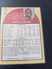 1990-91 NBA Hoops - Harvey Grant #297