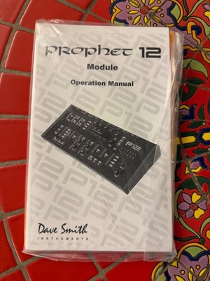 Dave Smith Instruments Prophet 12 Original Manual