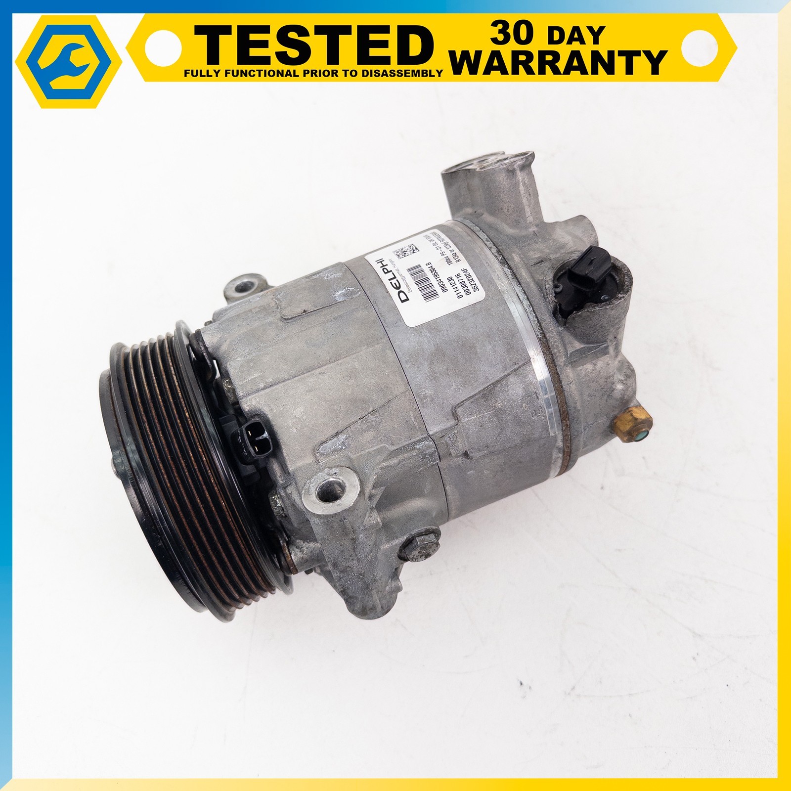 14-24 MASERATI GHIBLI QUATTROPORTE LEVANTE AC AIR CONDITIONING COMPRESSOR OEM