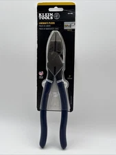 Klein Tools D213-9NE - 9" High Leverage Side Cutting Pliers Lineman's Pliers NEW