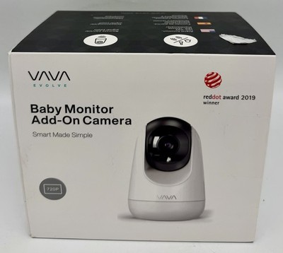 VAVA 720P HD Video Baby Monitor Add-on Bluetooth Camera VA-IH006 Open Box