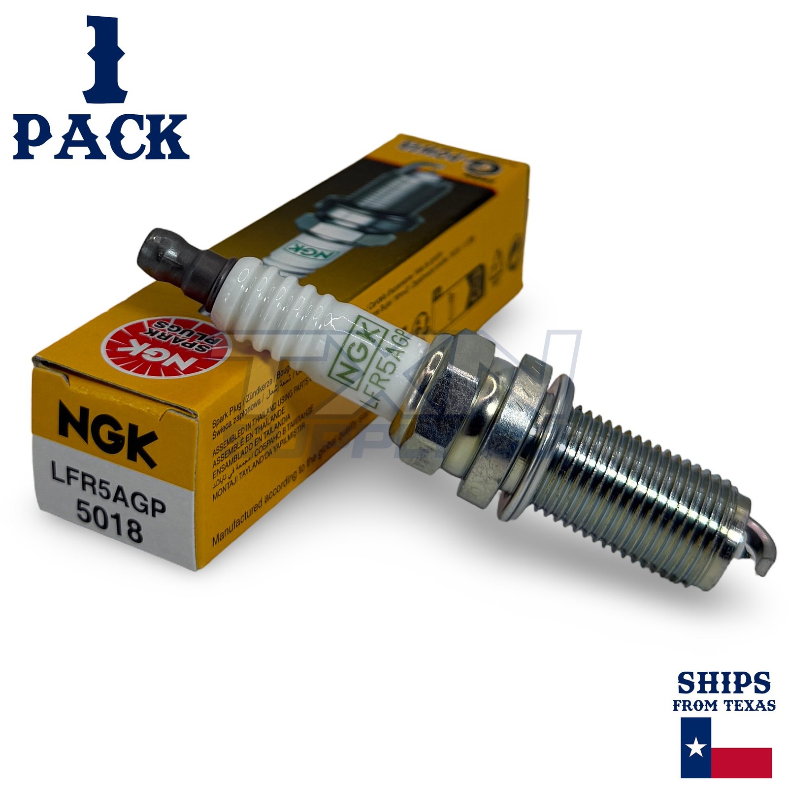 1 Pack NGK G-Power 5018 Spark Plugs LFR5AGP