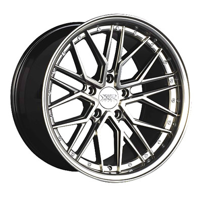 XXR WHEELS 571 Rim 18X8.5 5x112 Offset 35 Chromium Black (Quantity of 1)