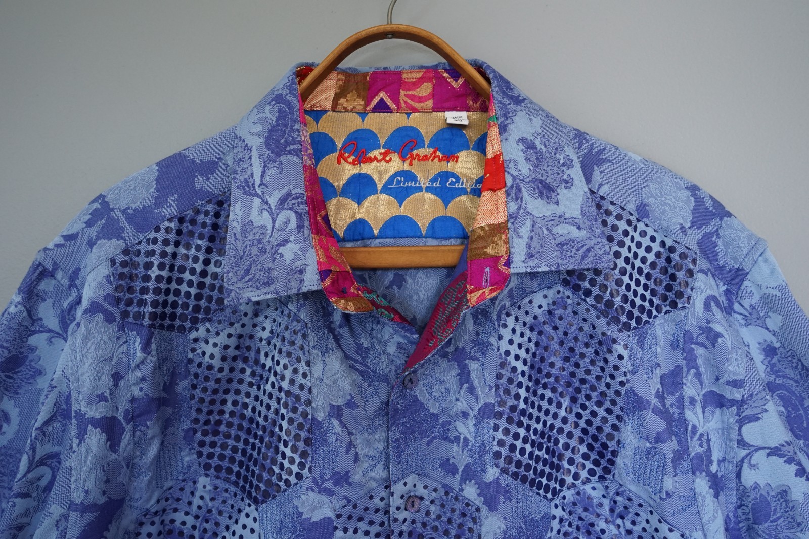 Robert Graham Limited Edition Men Patchwork Butto… - image 11