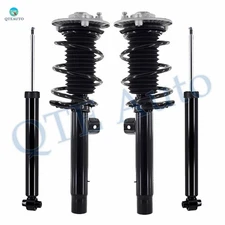 Set 4 Front Quick Complete Strut-Coil Spring-Rear Shock For 2013-2015 BMW 320I