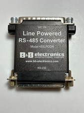 Line Powered RS-232/RS-485 Converter B B Electronics 485LPCOR 25-Pin Male-Female