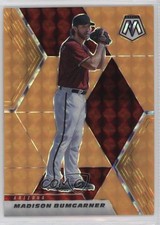 2021 Panini Mosaic Fluorescent Orange Prizm 5/25 Madison Bumgarner #140 10k8