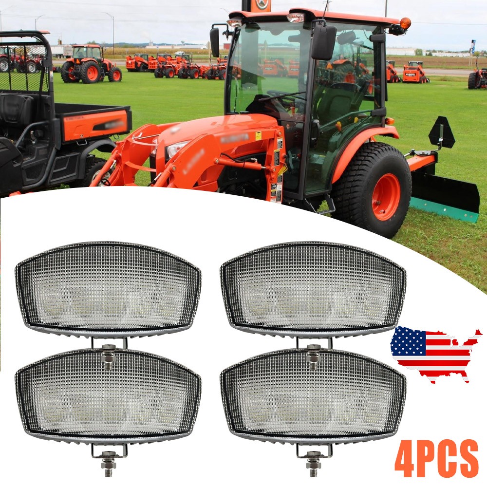 For Kubota M6 Series Kubota mx tractor LED cab work Light Kits Replaces halogen