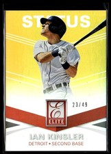 2015 Panini Elite Status Gold Ian Kinsler 23/49 Detroit Tigers #97