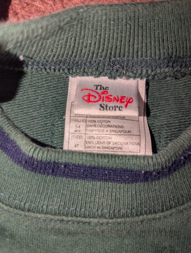 Vintage Winnie The Pooh Disney Store 2 Piece Toddler 4T Shirt Pants Y2K - Image 3 of 4