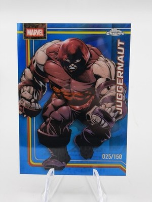 2026 Topps Chrome Marvel - Juggernaut #62 Blue Refractor /150