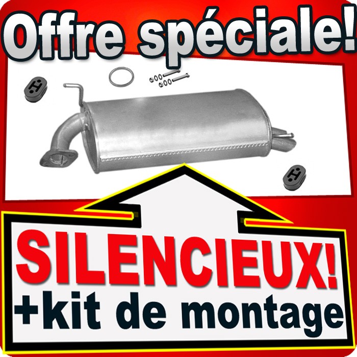 Silencieux arrière échappement Honda Accord pour retrouver le confort des trajets en famille