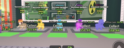 #ad Raccooni Jandelini Full Set Clean No Traits Steal A Brainrot $99.99