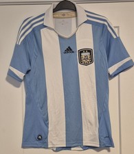 Argentina Messi Team 2012 Home Men's Soccer Stadium Jersey Size S 