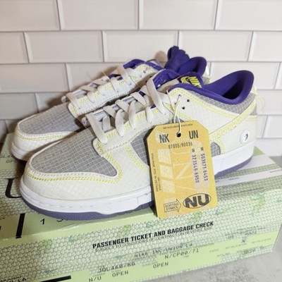 Nike Dunk Low Union LA Passport Pack Court Purple Men s 7.5 DS OG All DJ9649-500