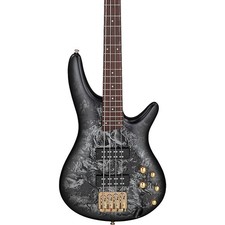Ibanez SR300EDX Electric Bass Black Ice Frozen Matte