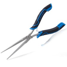 SPEEDWOX Long Reach Needle Nose Pliers Thin Extra Blue Black