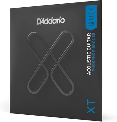 D'Addario XT Phosphor Bronze Akustikgitarrensaiten Light 12-53 1er-Pack