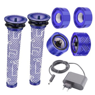 Filter OR Ladegerät Für Dyson V6 V7 V8 Ladekabel Netzteil Set Animal Absolute DE