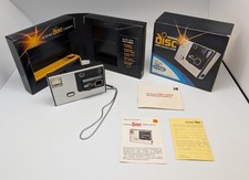 VTG Kodak Disc 4000 Camera Outfit w/ Paperwork Original Eckerd Box - UNTESTED