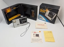 VTG Kodak Disc 4000 Camera Outfit w/ Paperwork & Original Eckerd Box - UNTESTED