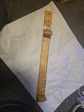Vintage Ritz Stick Shoe Sizer Wooden Sliding Foot Measuring Tool Made in USA