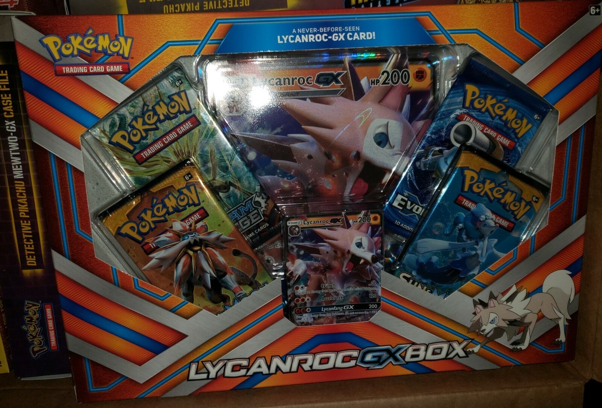 pokemon trading card game lycanroc gx box #SM14 Prices | Promo this card is the perfect way to showcase your collection. Pokemon TCG: Lycanroc GX Box