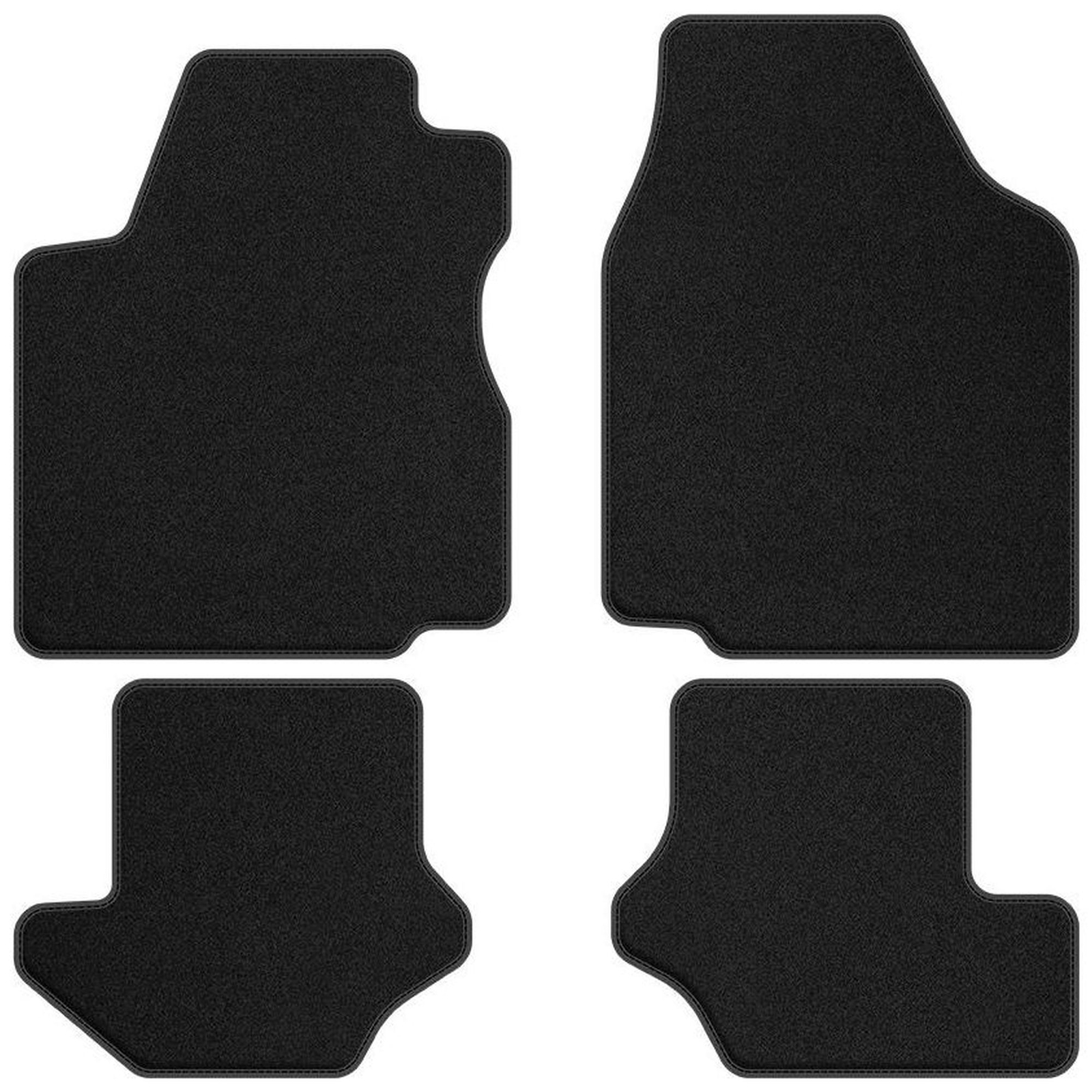 Tapis de sol Ford Fiesta IV en velours premium mat | Confort et finitions haut de gamme